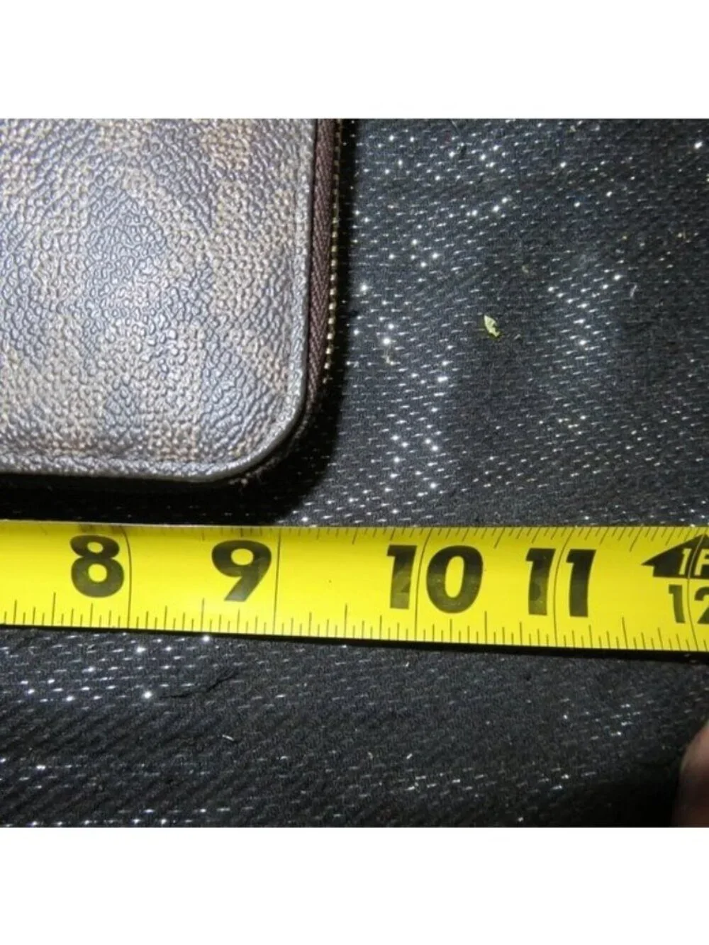 Michael Kors Large Coated Canvas MK Jet logo Zip Around Continental Long Wallet